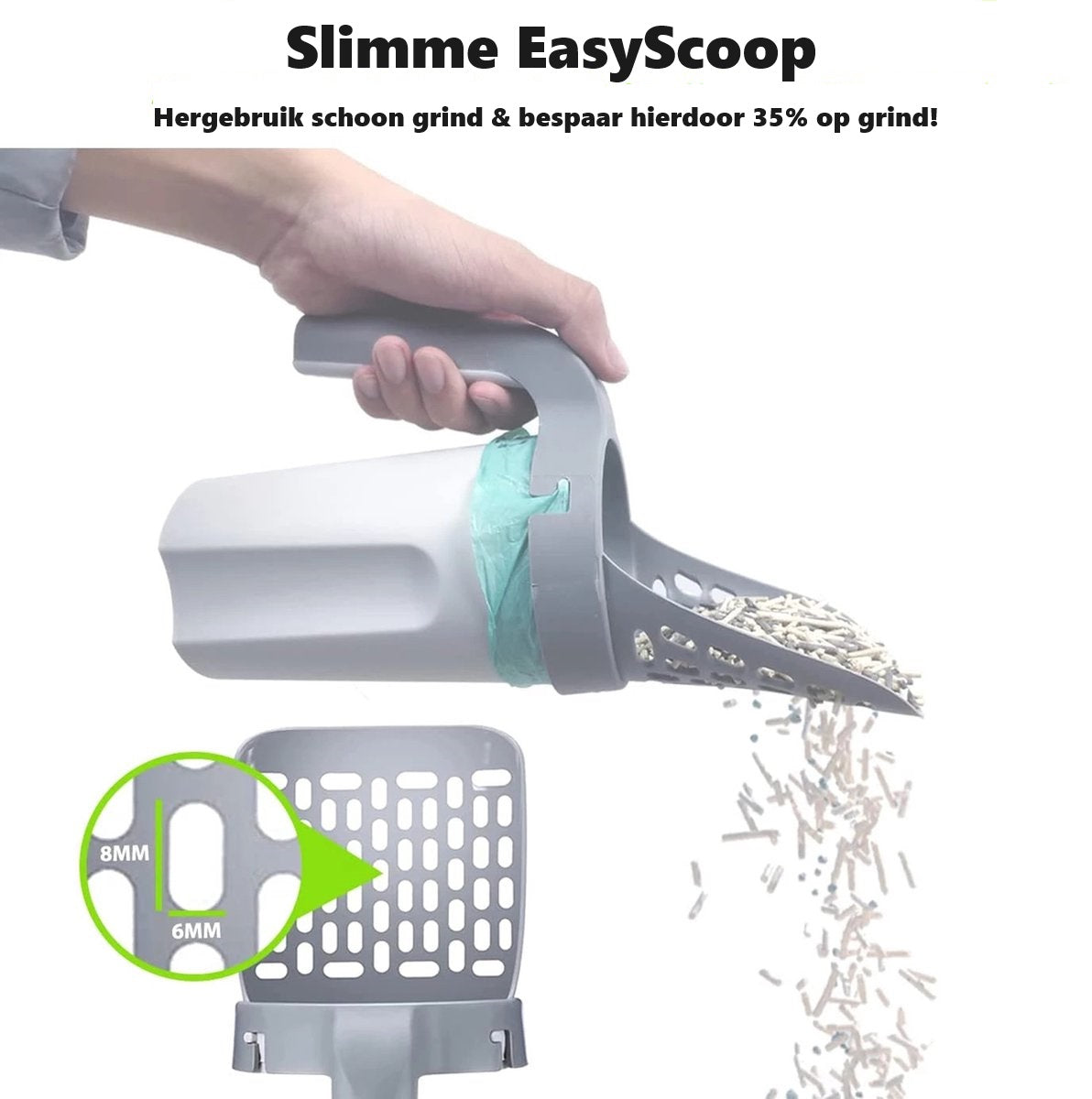 EasyScoop™ | A Clean Litter Tray in One Easy Move