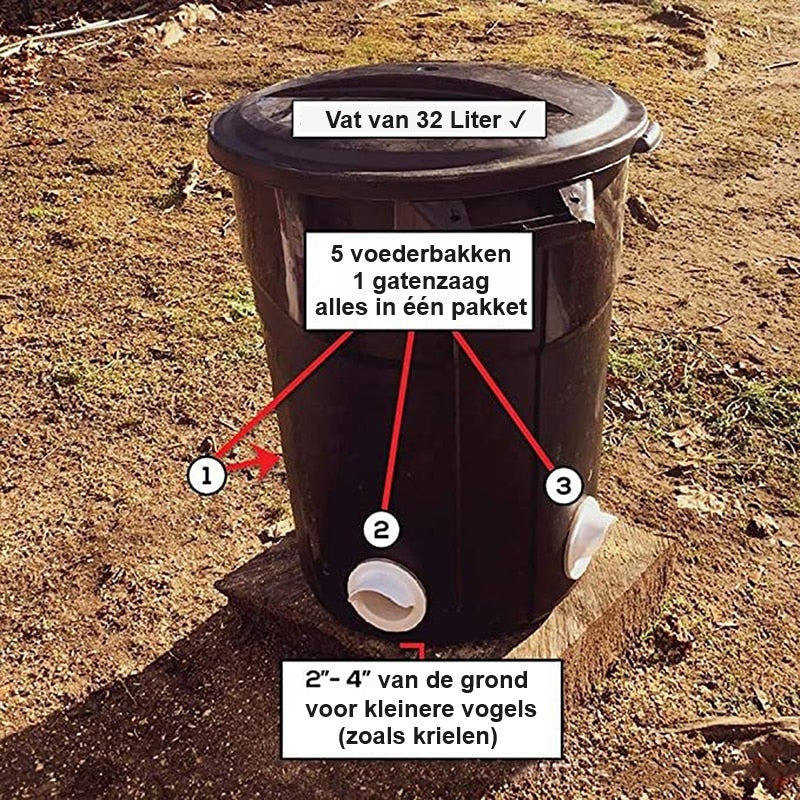 ChickenFeeder⢠| The Ultimate Feeding Solution