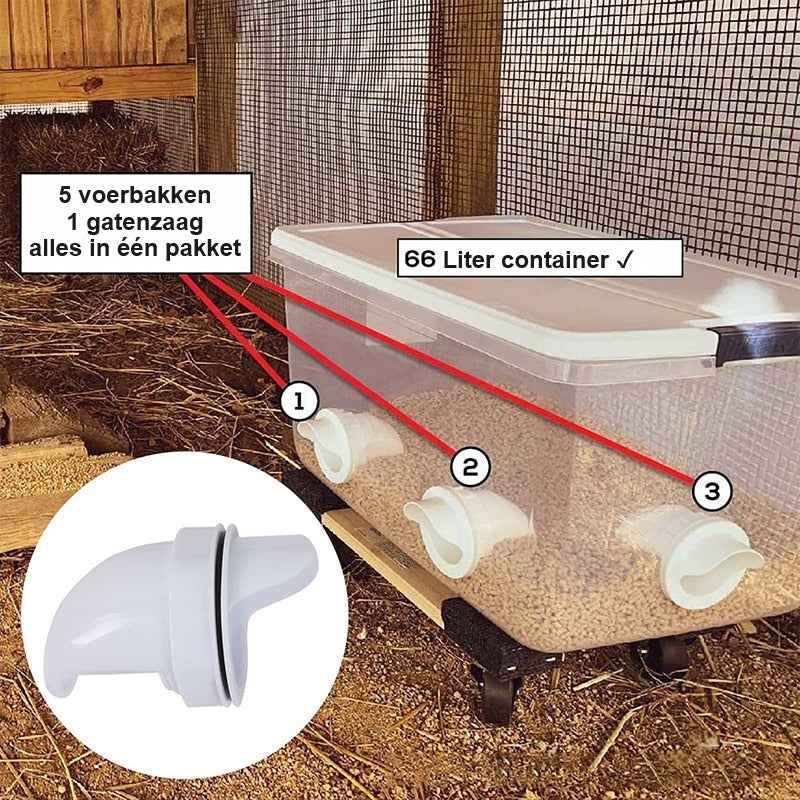 ChickenFeeder⢠| The Ultimate Feeding Solution