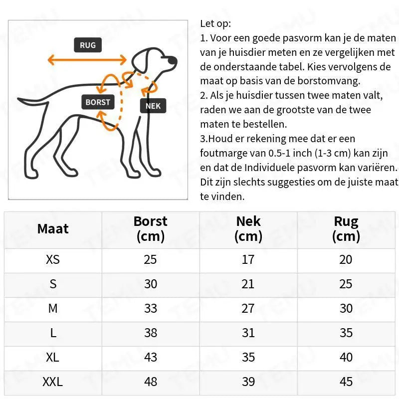 Fleecey™ | Calming Thermal Jumpsuit for Dogs