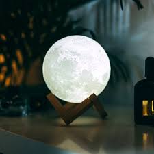 Moon Lamp with Colours