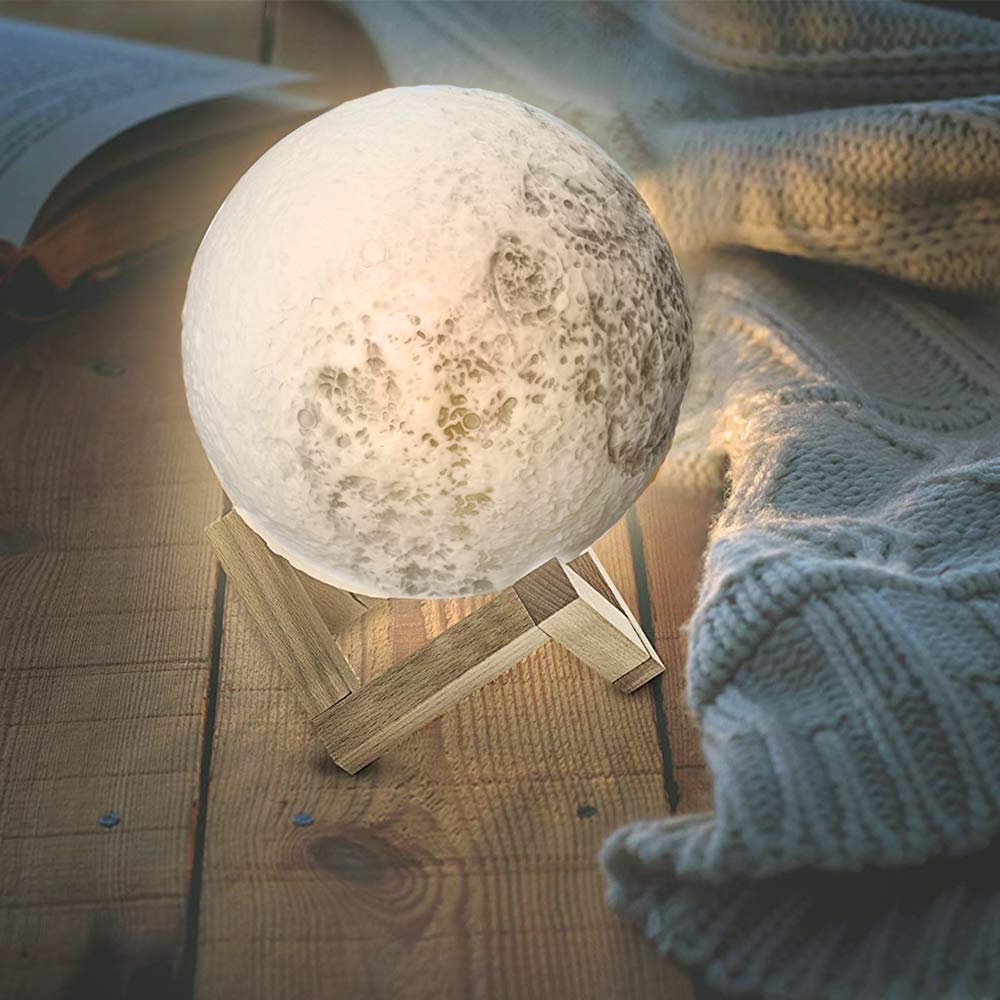 Moon Lamp with Colours