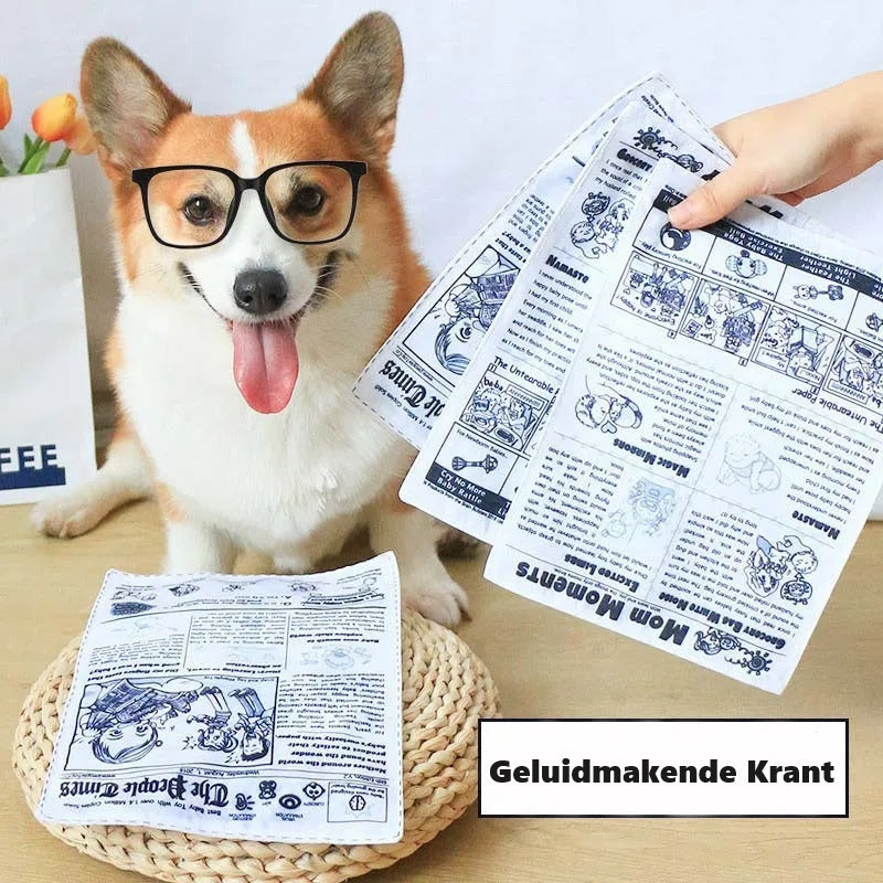 ChewPaper™ | Bite-Resistant Newspaper Entertainment