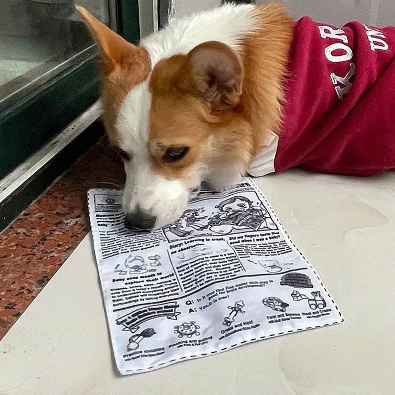ChewPaper™ | Bite-Resistant Newspaper Entertainment