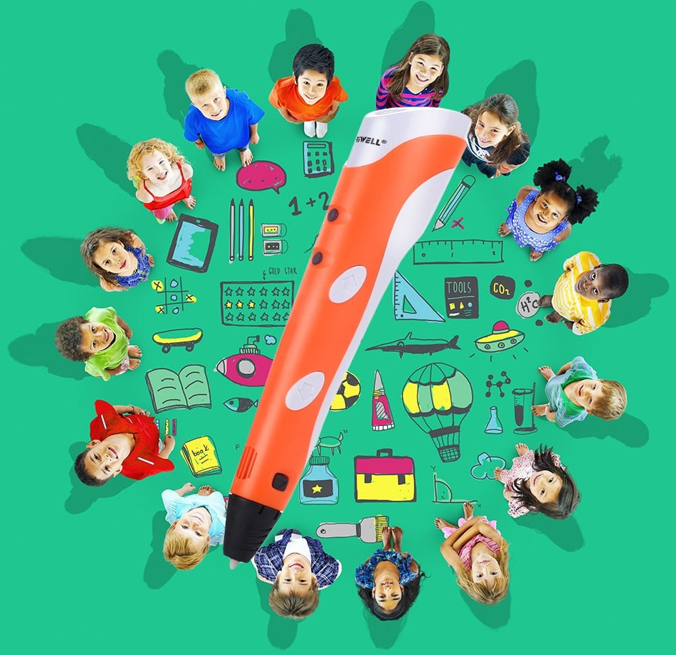 3D Pen™ | -Magic 3D Designer - 3D Bleistift