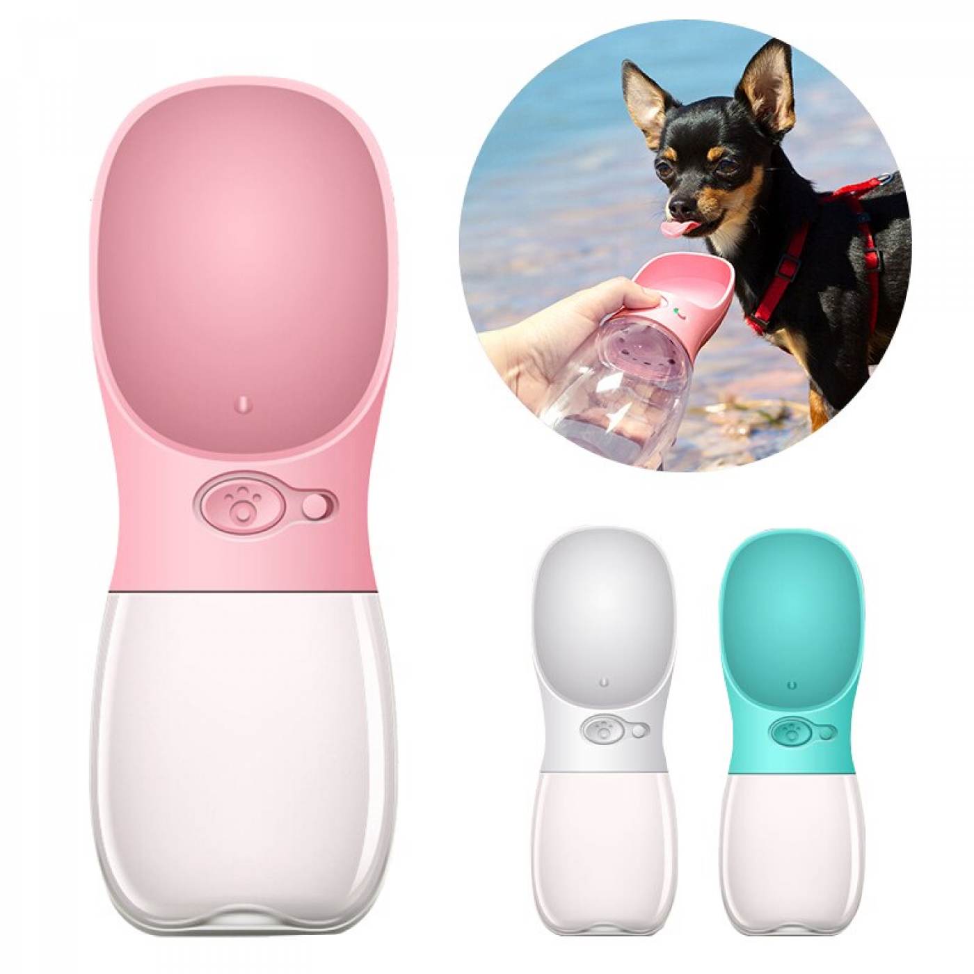 WoofWell™ | Portable Dog Water Bottle