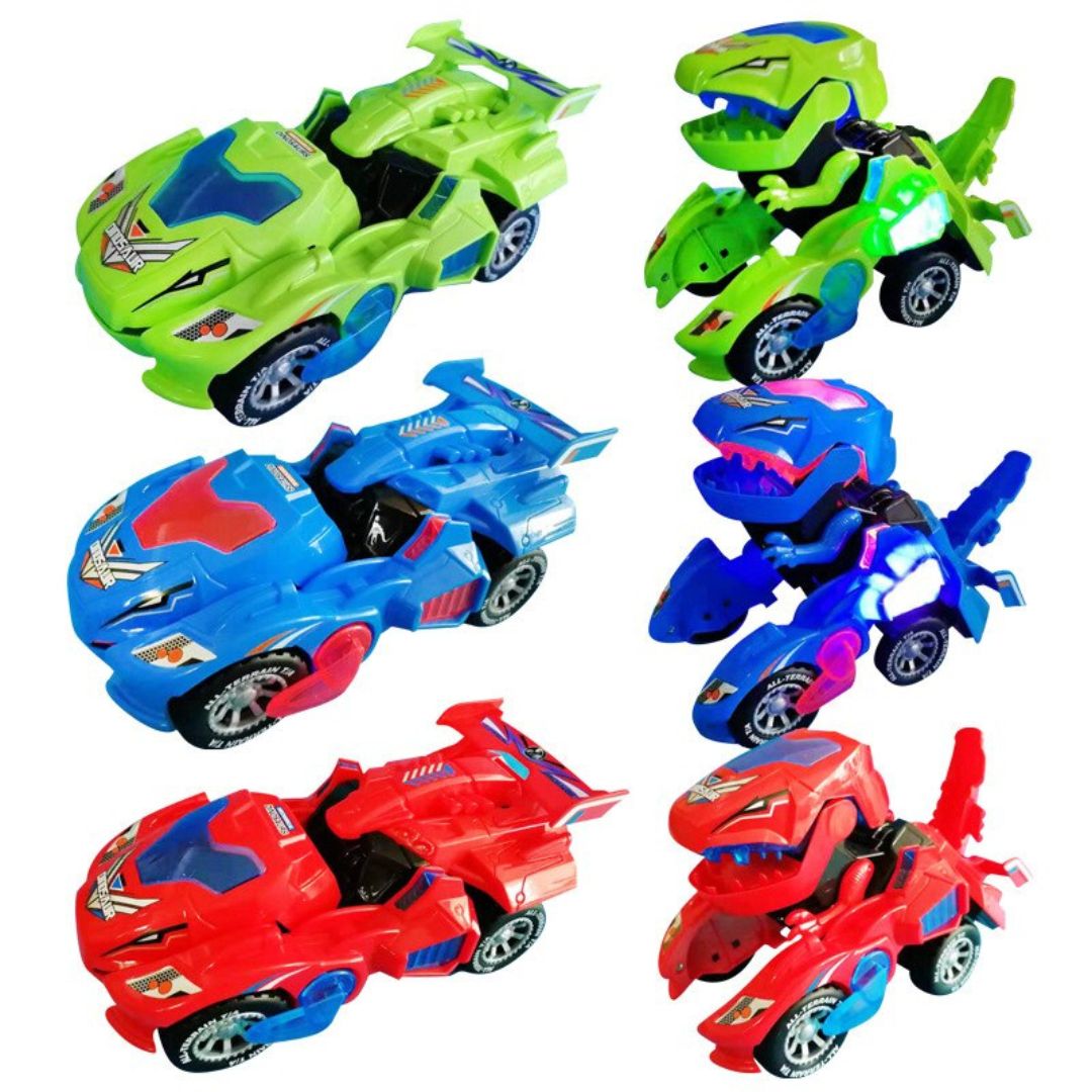 DinoBlaze - Transformable Dinosaur Car