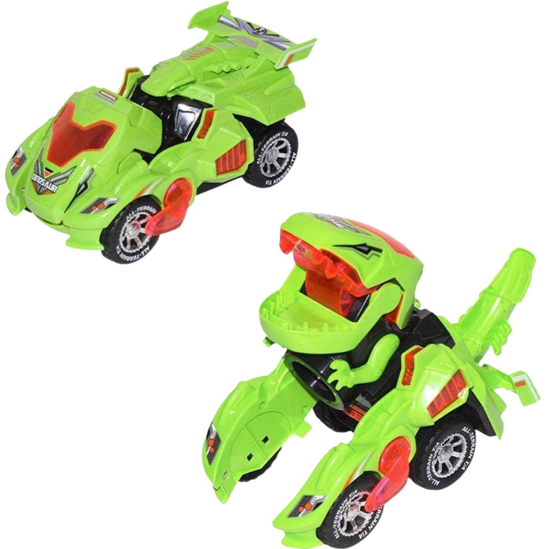 DinoBlaze - Transformable Dinosaur Car