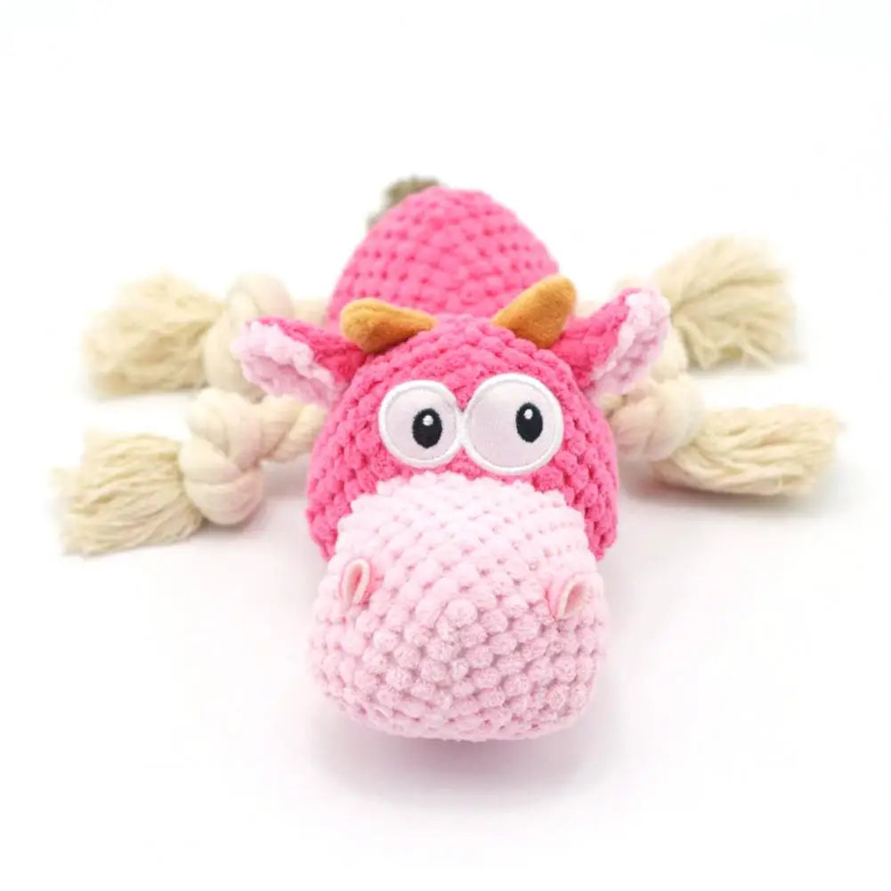 PurrPals™ | Robuust Squeaky Knuffelspeelgoed