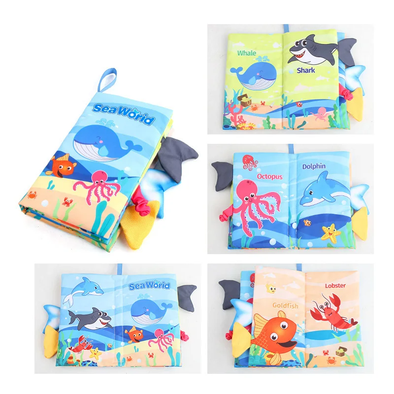 Soft Tail Book™ – Soft Tail Fun - Sensory Animals Baby Booklet