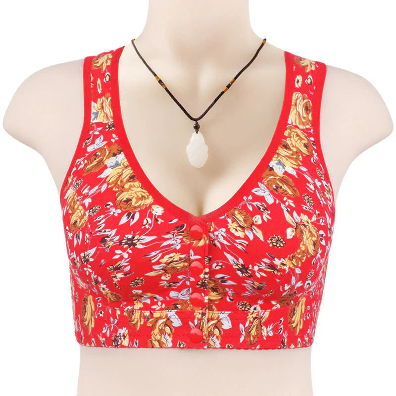 Comfortable Bra with Front Fastening for Women