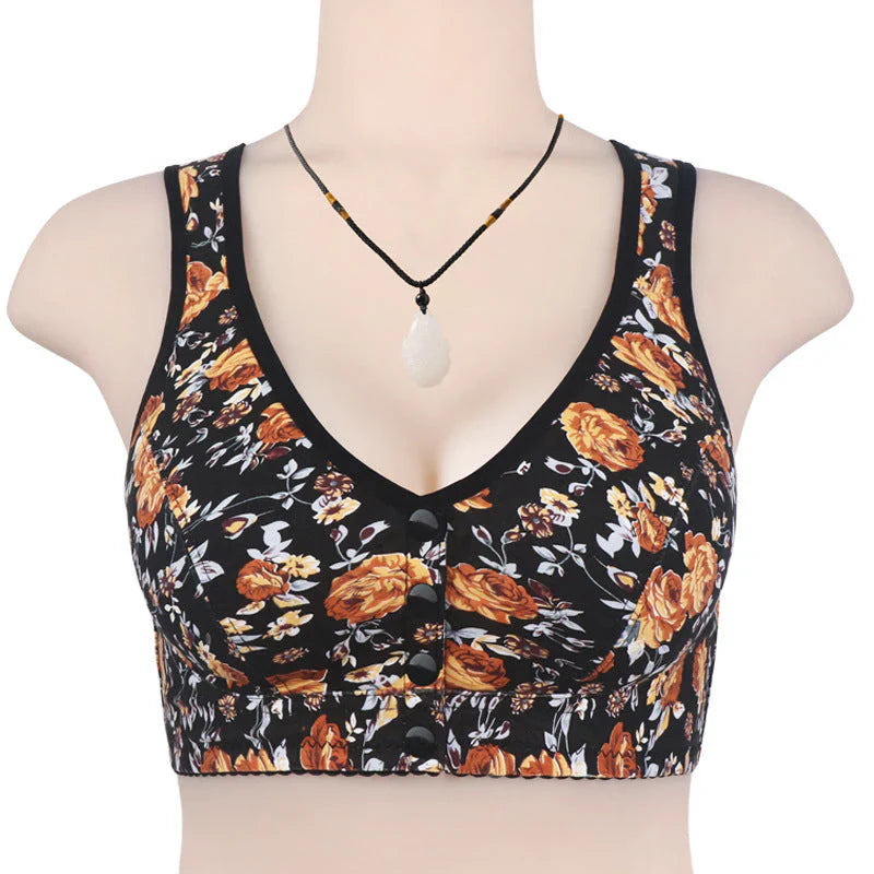 Comfortable Bra with Front Fastening for Women