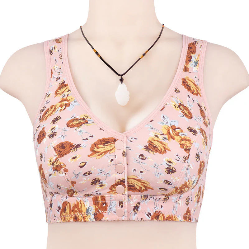 Comfortable Bra with Front Fastening for Women