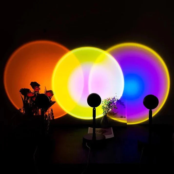Sunset Projector Lamp™ | Forvandle de mørke dagene til en varm glød