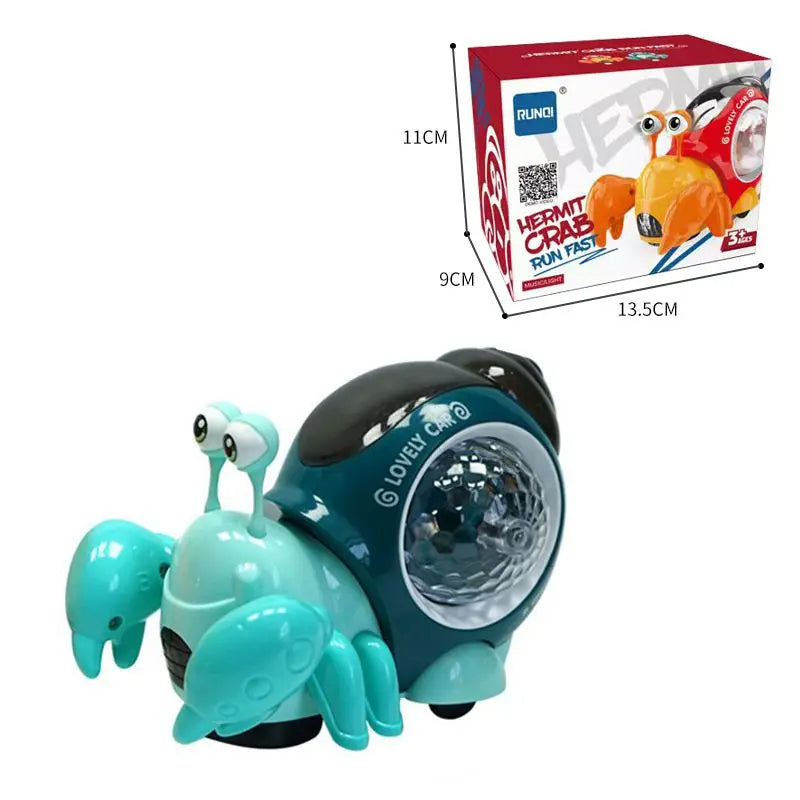 Music Snail™ - Luminous Playmate - Toy Snail & Crab