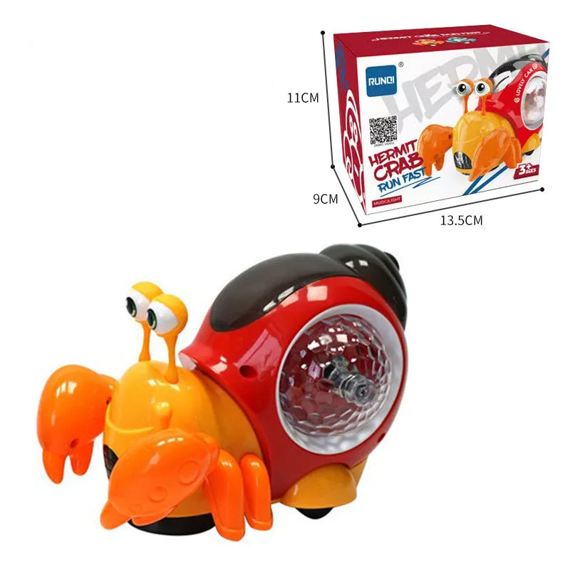 Music Snail™ - Luminous Playmate - Toy Snail & Crab