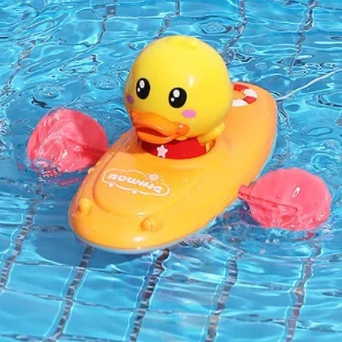 Little Duck Swim™ – Splash Fun Bathing Friend - Rowing rubber duck