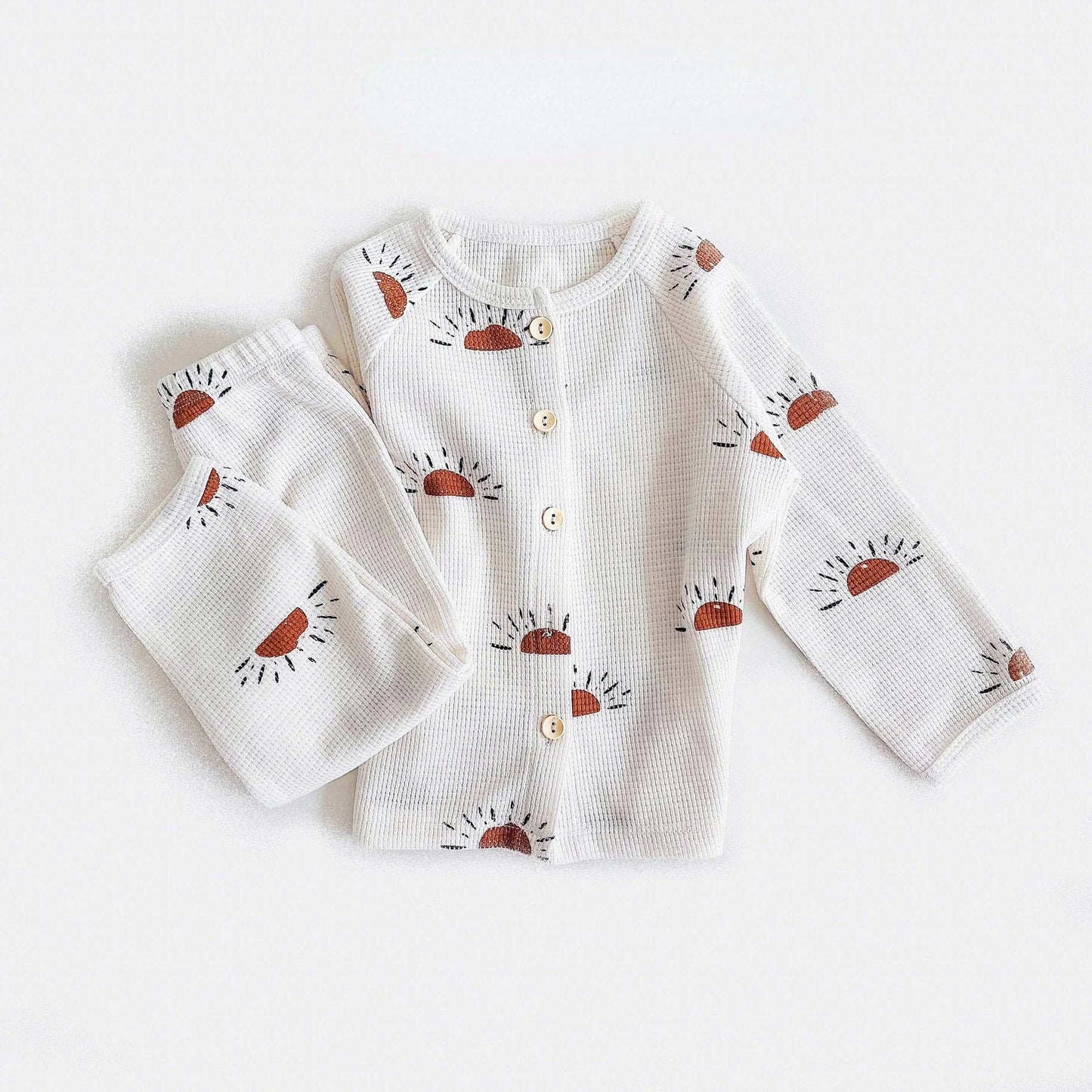 Mini Fashion™ - Luftige Baumwolle - Kinderpyjamas