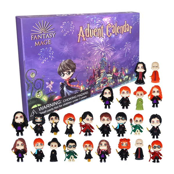 Harry Potter Adventskalender 2024 - 29 Unieke Figuren