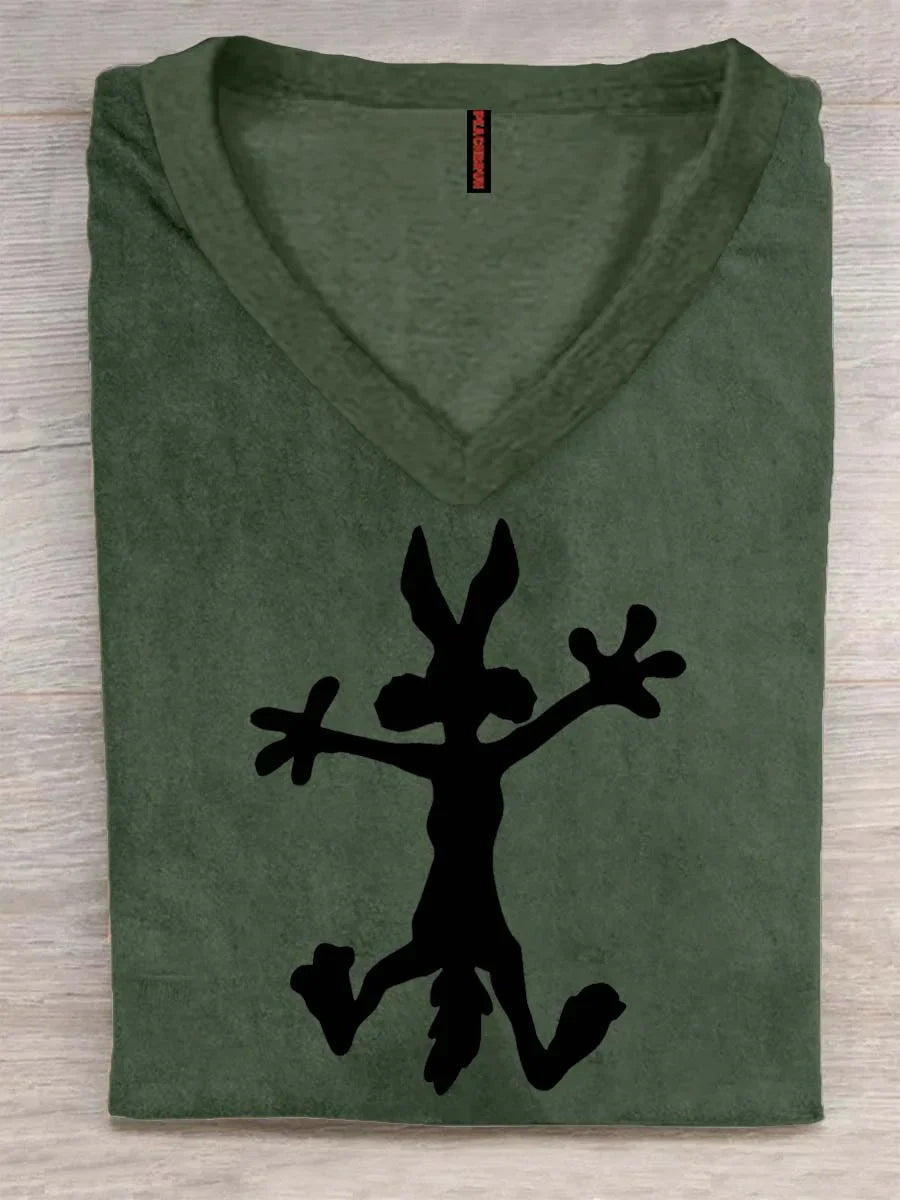 Erdmann - Glücklicher Hase T-Shirt