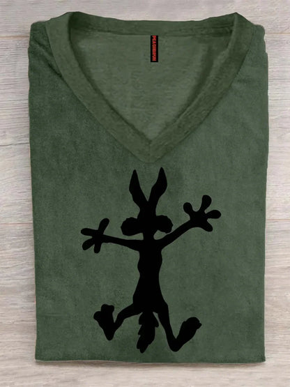 Erdmann - Glücklicher Hase T-Shirt