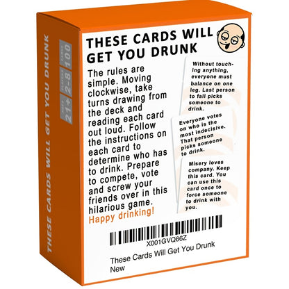 DrankSpel - These Cards Will Get You Drunk Drinkspel voor Volwassenen