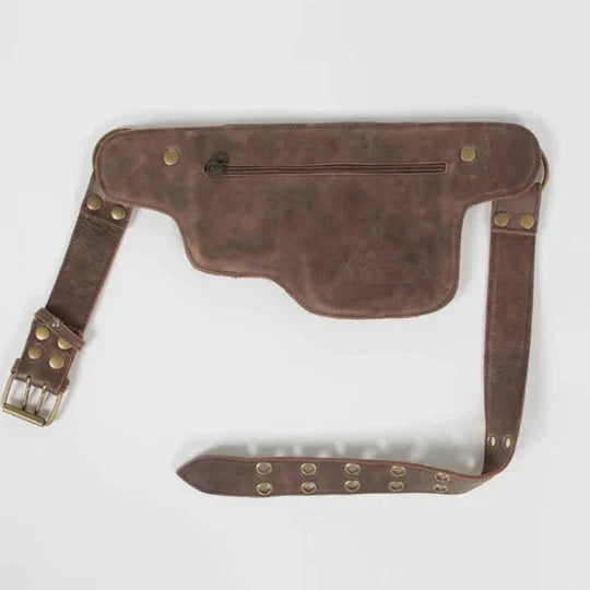 Borsa da cintura in pelle