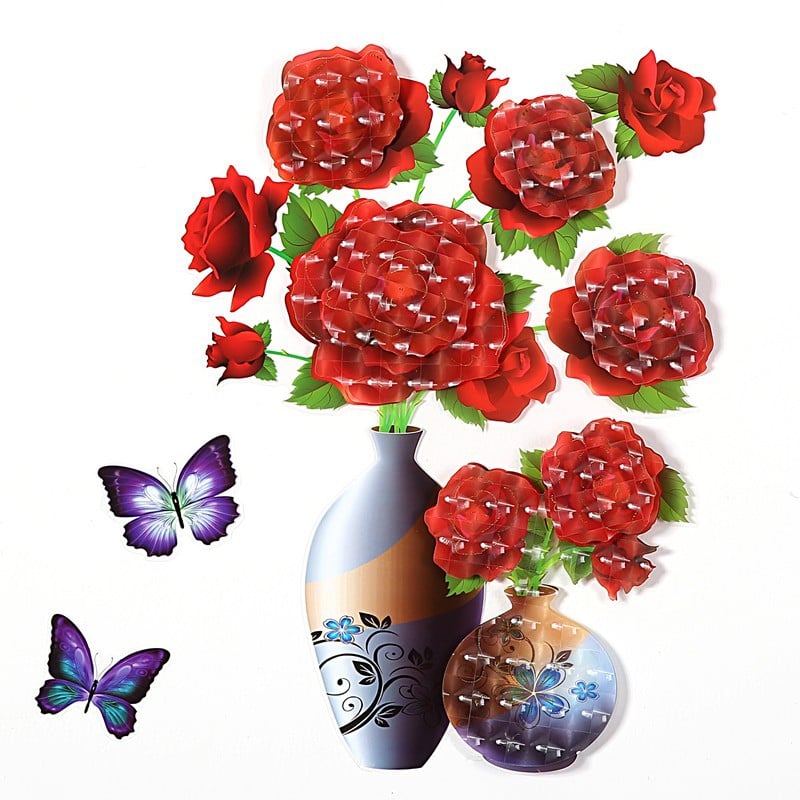 3D Vase Stickers