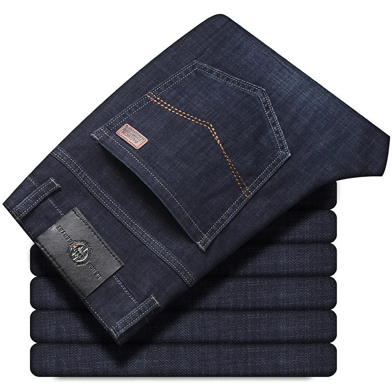 Herren Business Casual Stretch Jeans