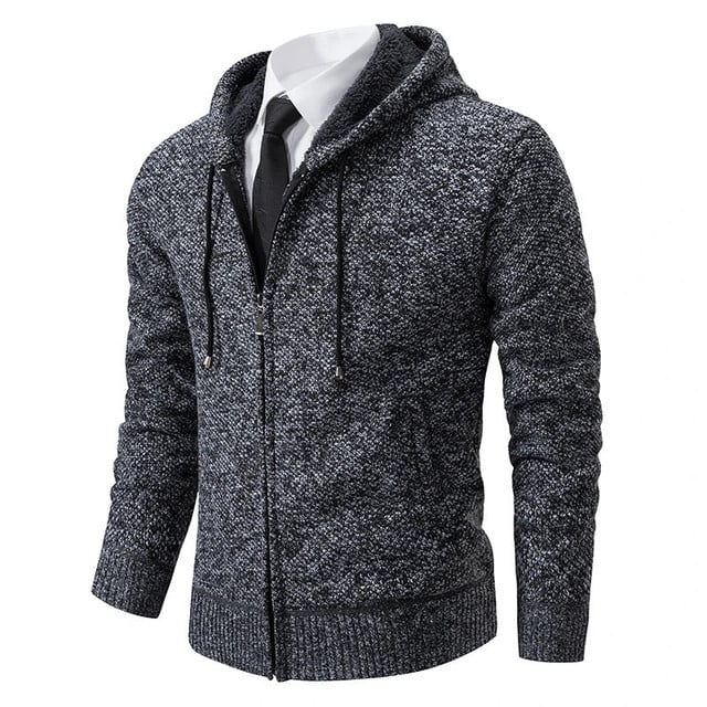 Thorsten – Einfache Strickjacke aus New Jersey