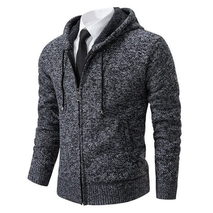 Thorsten – Einfache Strickjacke aus New Jersey