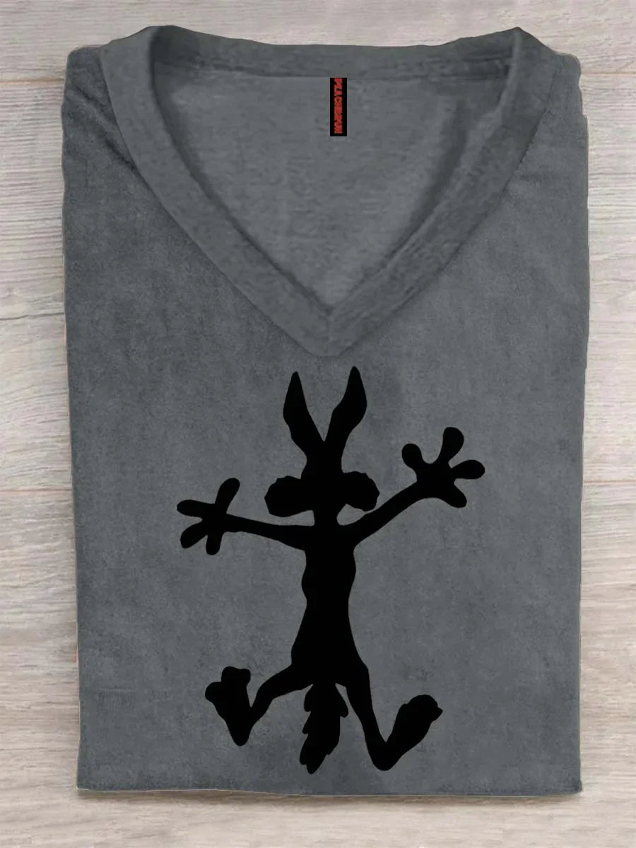 Erdmann - Glücklicher Hase T-Shirt