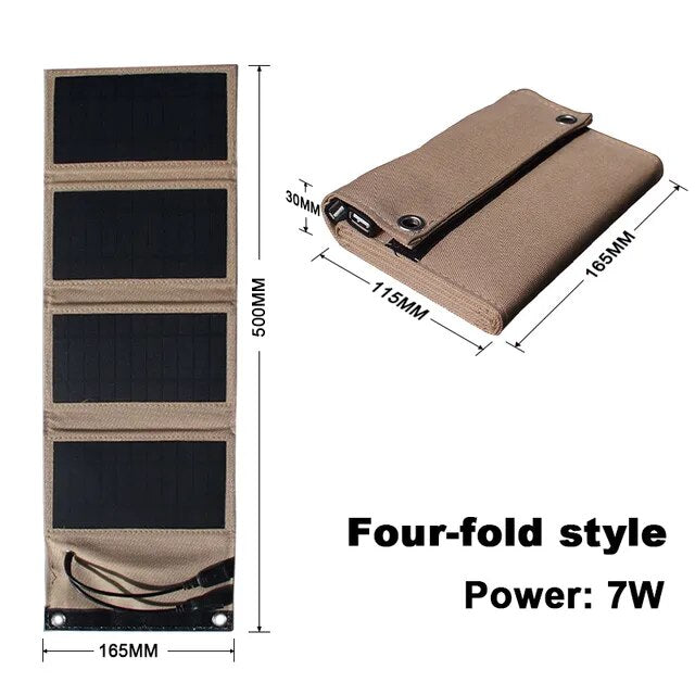 GardenFeel™ Solar Fold | Opvouwbare zonnepaneel powerbank