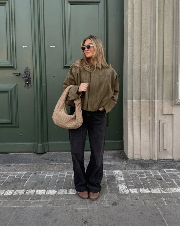 Alena - Veste Bomber en Suède