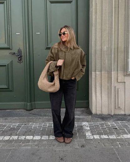 Alena - Veste Bomber en Suède
