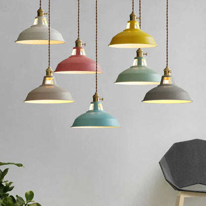 Industriële Retro Hanglamp - IronGlow