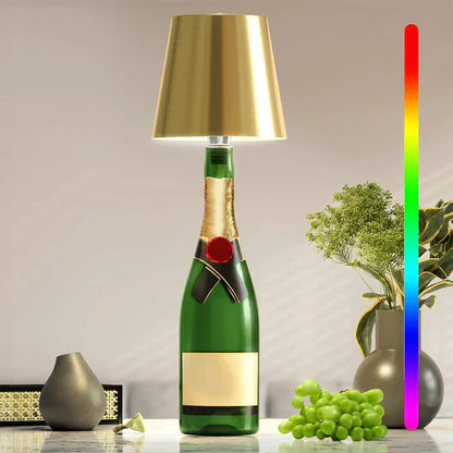 Draagbare LED Fleslamp - GlowBottle