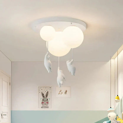 Kinder Plafondlamp met Beer en Ballon - CloudBear