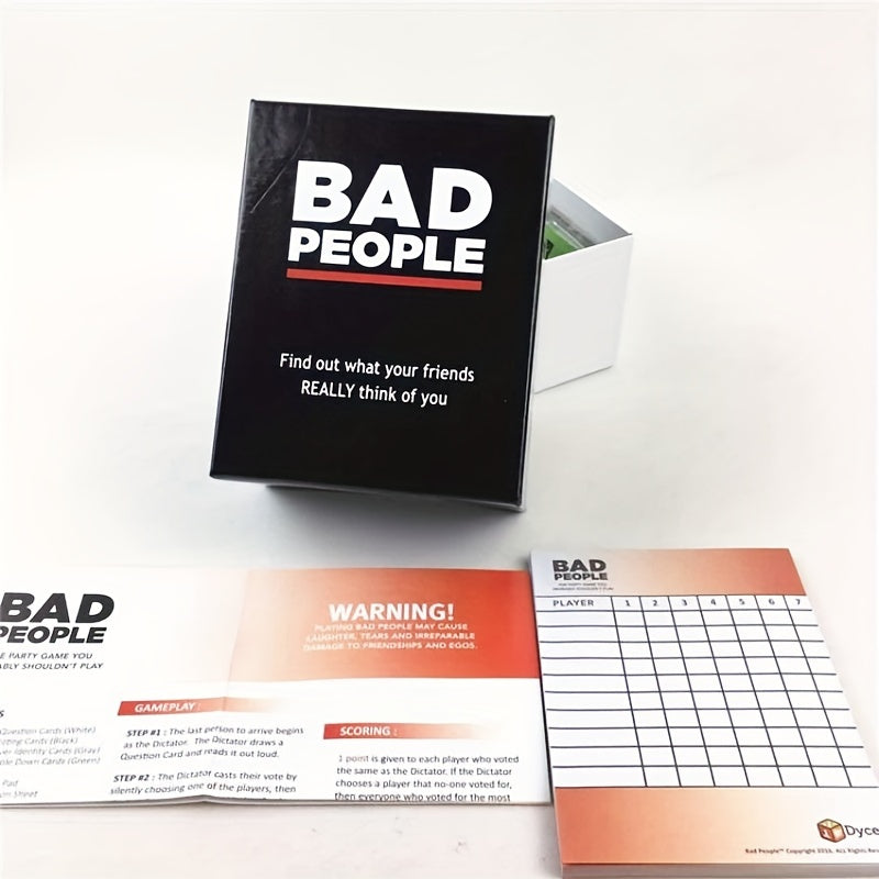 PartyGameFun - Bad People Kaartspel voor Volwassenen