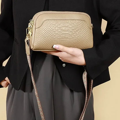 Alligator Pattern Women's Shoulder Bag