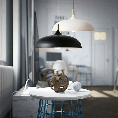 Plafondlamp in Scandinavisch Eiken - ScandiLuxe