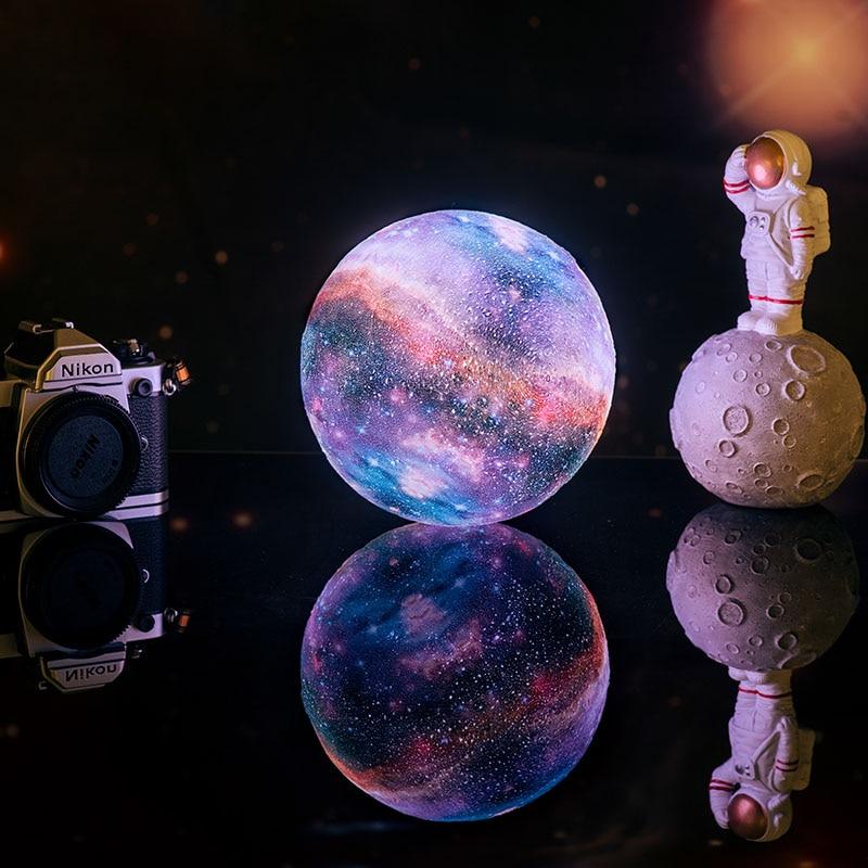 Lampada lunare con stampa 3D