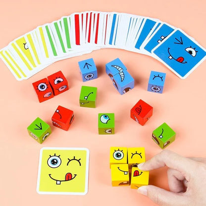 CubePuzzle - 3D Puzzle with Face-Changing Magic Cube