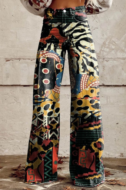 Mailin - Bred Ben Bukser med Print