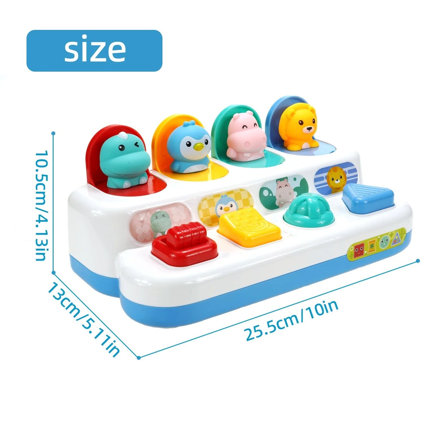 Baby Button Toy™ - Press and turn the buttons - Baby toy