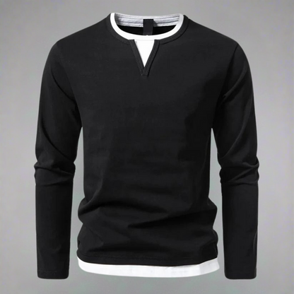 Brannock – Langarm V-Ausschnitt Shirt
