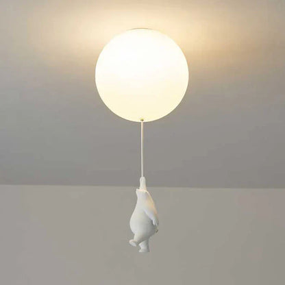 Kinder Plafondlamp met Beer en Ballon - CloudBear