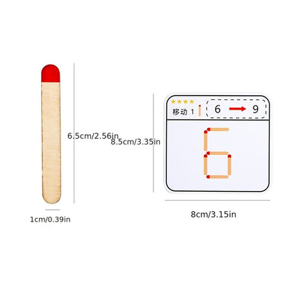 Matchstickogic - Bildungsrätselspiel für Kinder