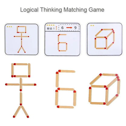 Matchstickogic - Bildungsrätselspiel für Kinder