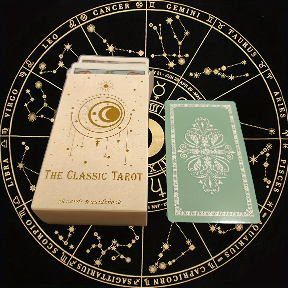 MysticTarot - Klassieke Tarotkaarten Set met 78 Kaarten